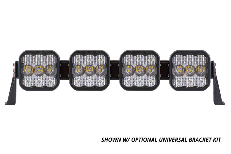 Load image into Gallery viewer, Diode Dynamics SS5 Pro Universal CrossLink 4-Pod Lightbar - White Driving

