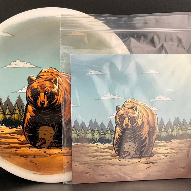 Load image into Gallery viewer, Tournament Bear - DyeMax - "Grizzly" with Print!

