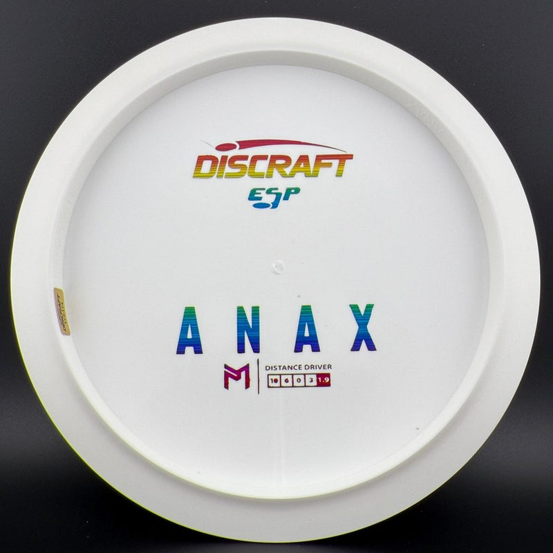 Load image into Gallery viewer, White ESP Anax - Bottom Stamp Dyer's Delight - Paul McBeth
