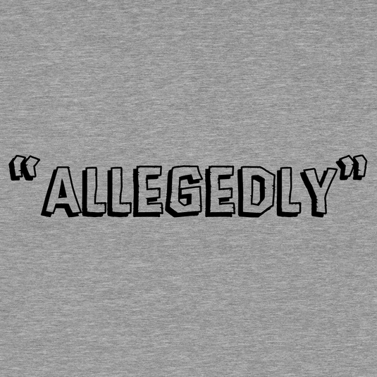 Allegedly - Safety Yellow T-Shirt