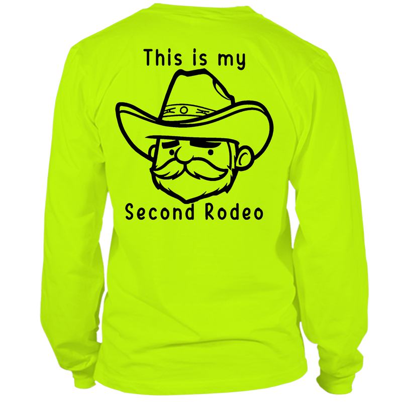 Load image into Gallery viewer, My Second Rodeo - Long Sleeve Safety Hi-Vis Shirt
