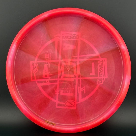 Z Swirl Luna - Stock Z Stamp - Misprint