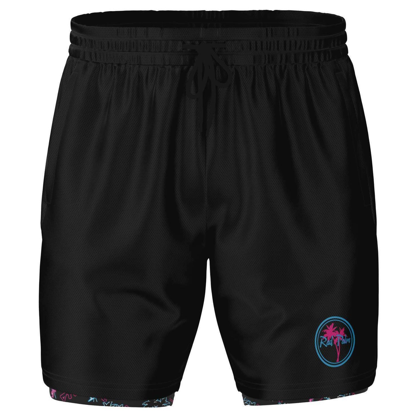 Rad Palm Neon Attack 2 in 1 Shorts