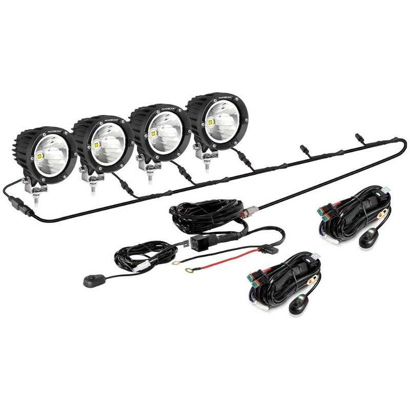 Load image into Gallery viewer, C4 Series | 4 Inch 100W Spot Round LED Pods White LED Driving Lights
