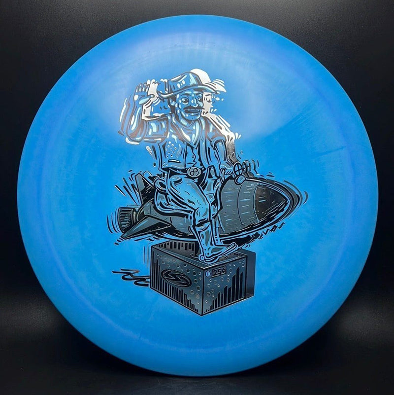 Load image into Gallery viewer, Alpha Curl - "Ride Em Rocket Cowboy" Triple Foil
