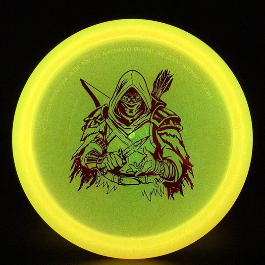 Classic Glow Champion Fairway Disc - Dark Rebel
