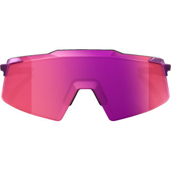Load image into Gallery viewer, 100% Aerocraft Sunglasses - Purple Chrome - Purple Mirror 60032-00014
