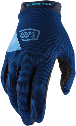 100% Ridecamp Gloves - Navy - Large 10011-00017