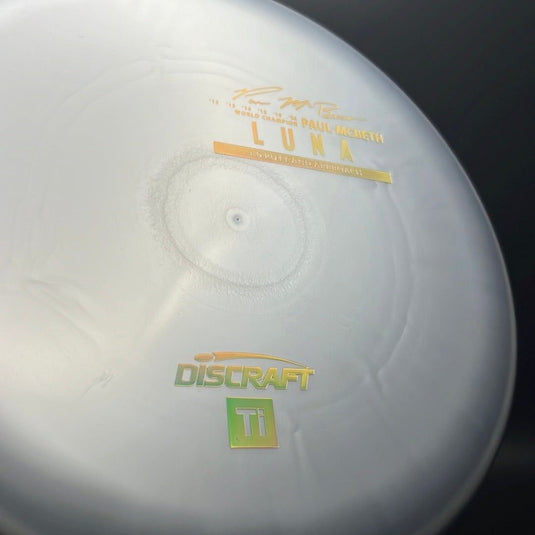 Titanium Luna - First Run - Paul McBeth