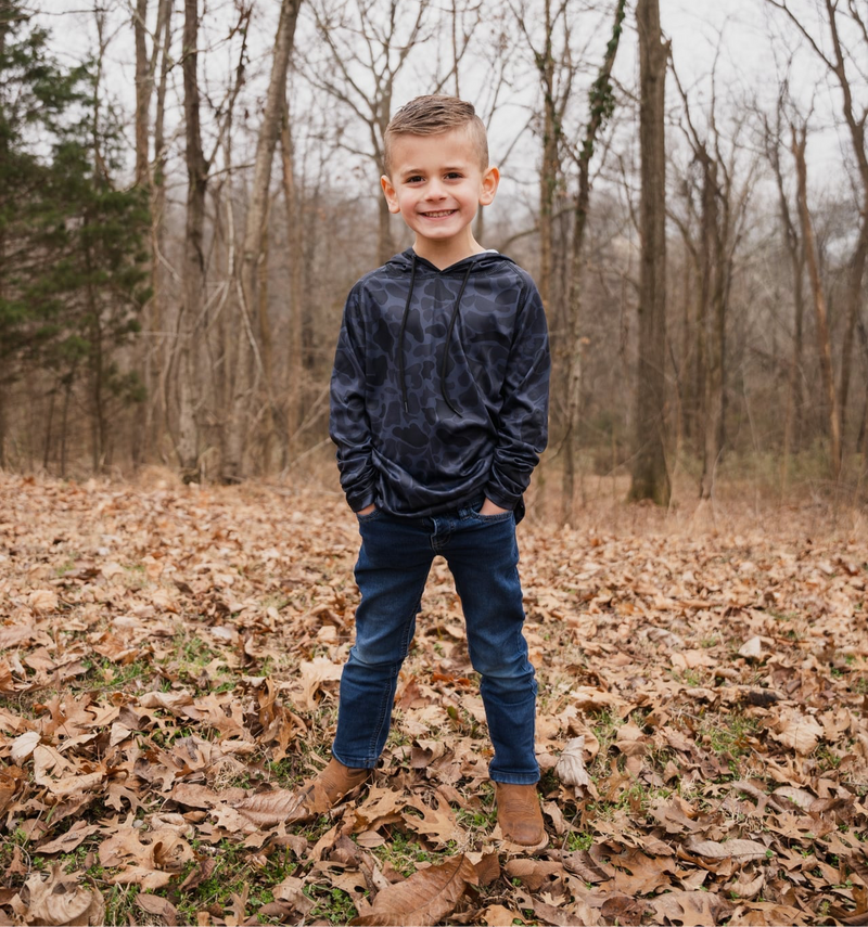 Load image into Gallery viewer, Youth Old School Camo Performance Hoodies
