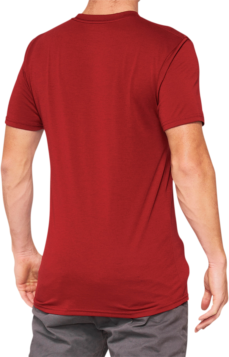 Load image into Gallery viewer, 100% Searles Tech T-Shirt - Brick - Large 35027-068-12
