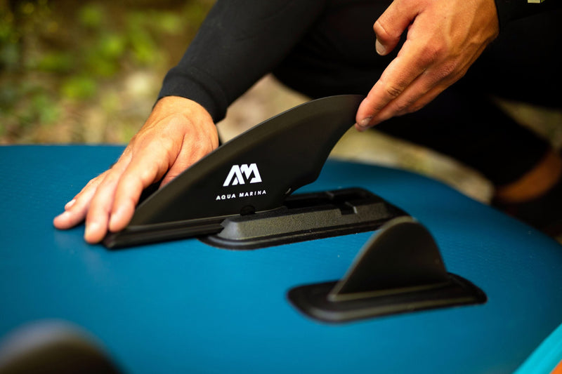Load image into Gallery viewer, Aqua Marina RAPID 9'6" Inflatable Paddle Board River SUP
