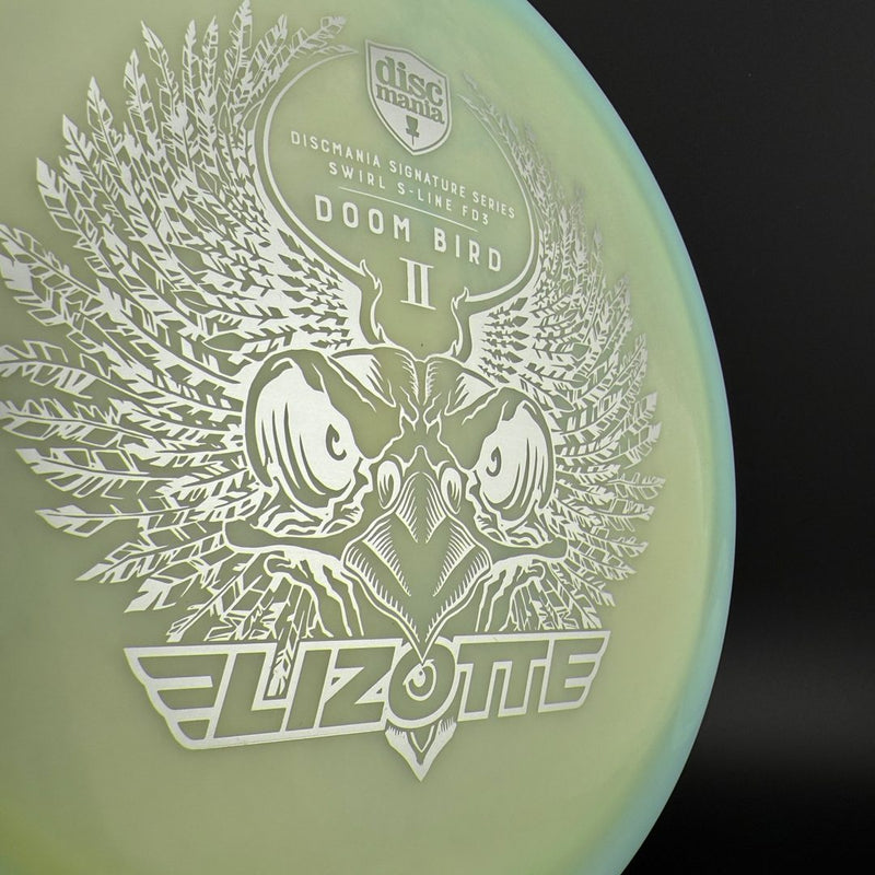 Load image into Gallery viewer, Swirly S-Line FD3 - Doom Bird 2 Silver - Simon Lizotte
