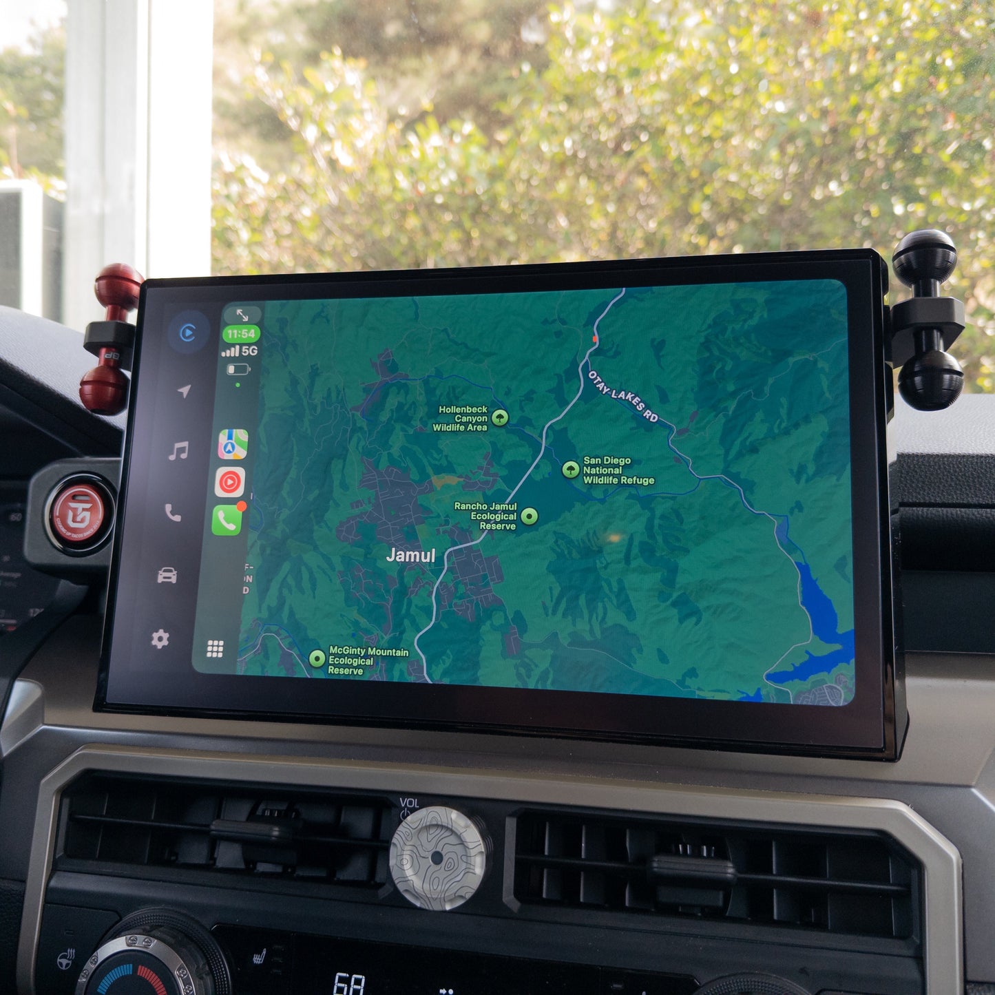 Billet Aluminum 4th Gen Tacoma / 6th Gen 4runner Dashtop Multi Mount (DMM)