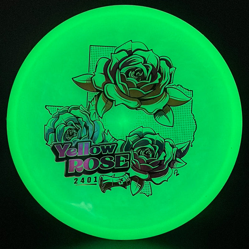 Load image into Gallery viewer, Alpha Glow Yellow Rose - First Run
