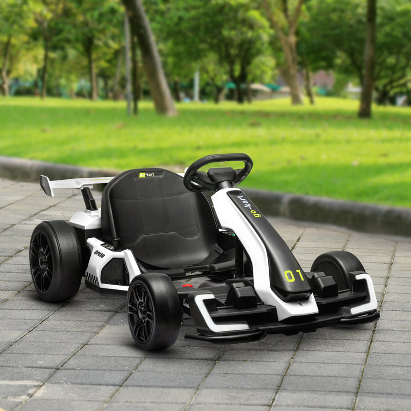 Load image into Gallery viewer, Adjustable Seat Electric Go Kart with Slow Start - 24V, 7.5 MPH
