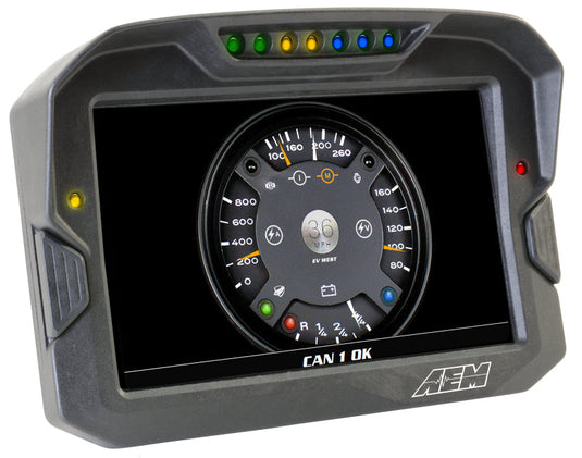 AEM Electronics Digital Dash, CD-7G, Carbon Housing, GPS, CAN Bus, Kit