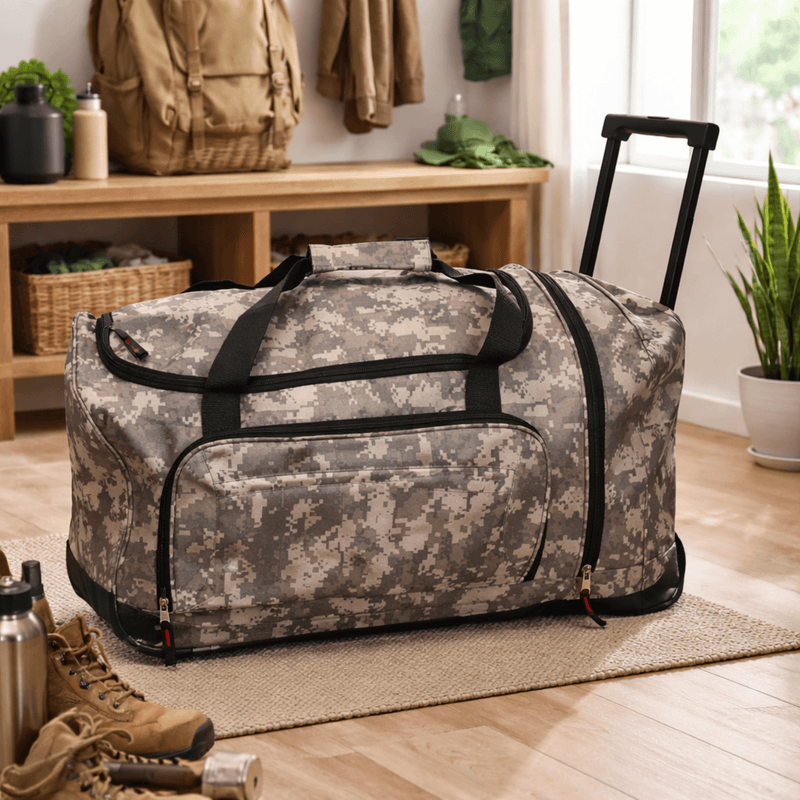 Load image into Gallery viewer, WSK Tactical Survival Bag with Wheels for Emergency Gear
