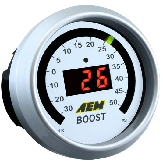 AEM Electronics 52mm Digital Boost Gauge 35 PSI