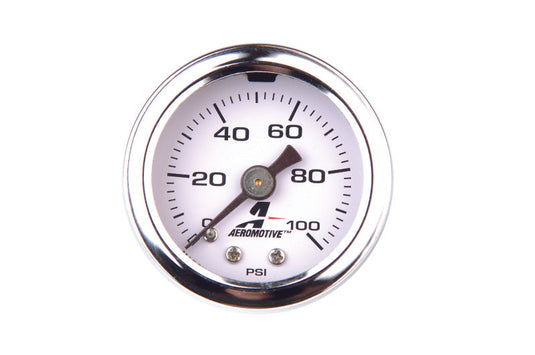 Aeromotive 0-100 psi Fuel Pressure Gauge