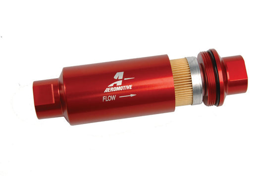Aeromotive 10 Micron, ORB-10 Red Fuel Filter