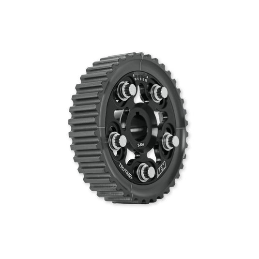 AEM Electronics Tru-Time Cam Gear Black 5-Bolt Honda D16Y7 & D16Y8