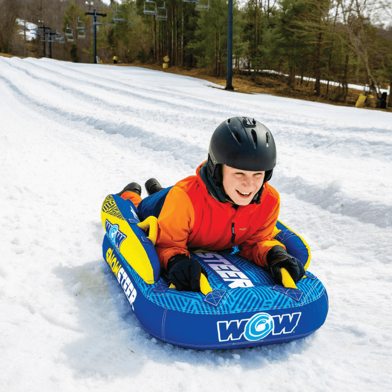 Load image into Gallery viewer, WOW Watersports SnowSteer Snow Sled
