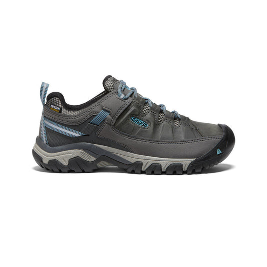 Women's Keen Targhee III Low Waterproof, Magnet/Atlantic Blue, 9 B Medium - Skoutley Outdoors LLC