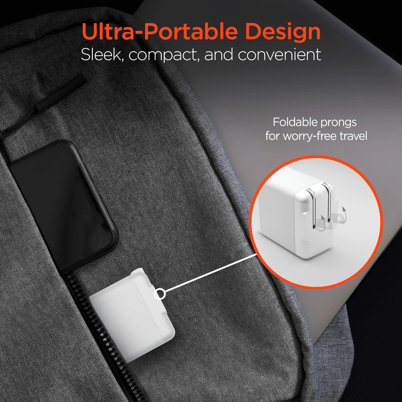 Load image into Gallery viewer, HyperGear SpeedBoost 25W USB-C PD + 12W USB Fast Wall Charger with PPS and 6ft MFi Lightning Cable
