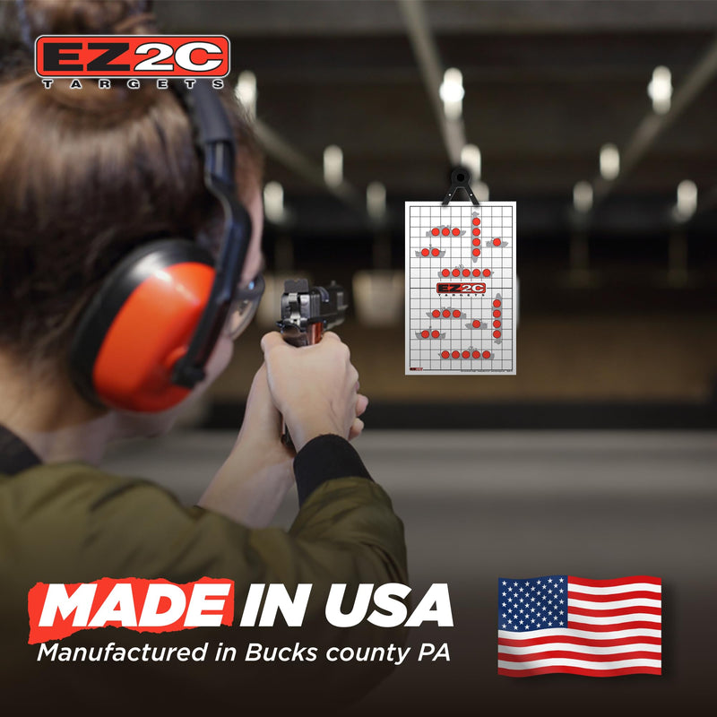 Load image into Gallery viewer, 120 EZ2C Targets: 5 Game Style Paper Targets Bundle Pack Fun Games 11"x17" USA Made
