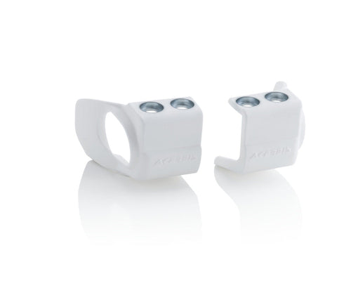Acerbis 21+ Fantic/ 02+ Yam 125-450 YZ/ FX /X / YZF / WR250F/450F Fork Shoe Protectors - White 2709700002