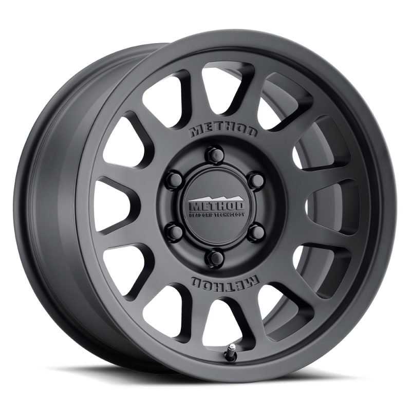 Load image into Gallery viewer, Method MR703 16x8 0mm Offset 6x5.5 106.25mm CB Matte Black Wheel
