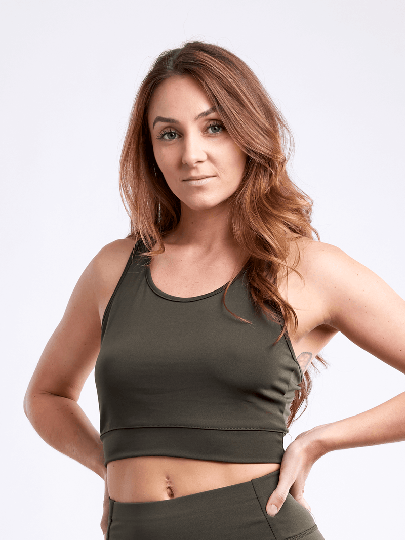 Load image into Gallery viewer, JupiterGear Racerback Lightweight Training Crop Tank Top
