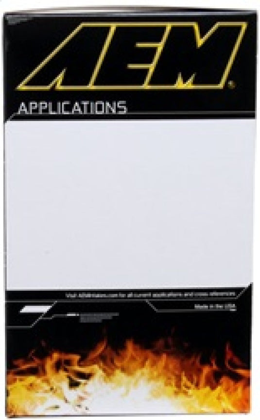 AEM Induction AEM 2-3/4in x 6-7/8in Oval DryFlow Air Filter 21-2128DK