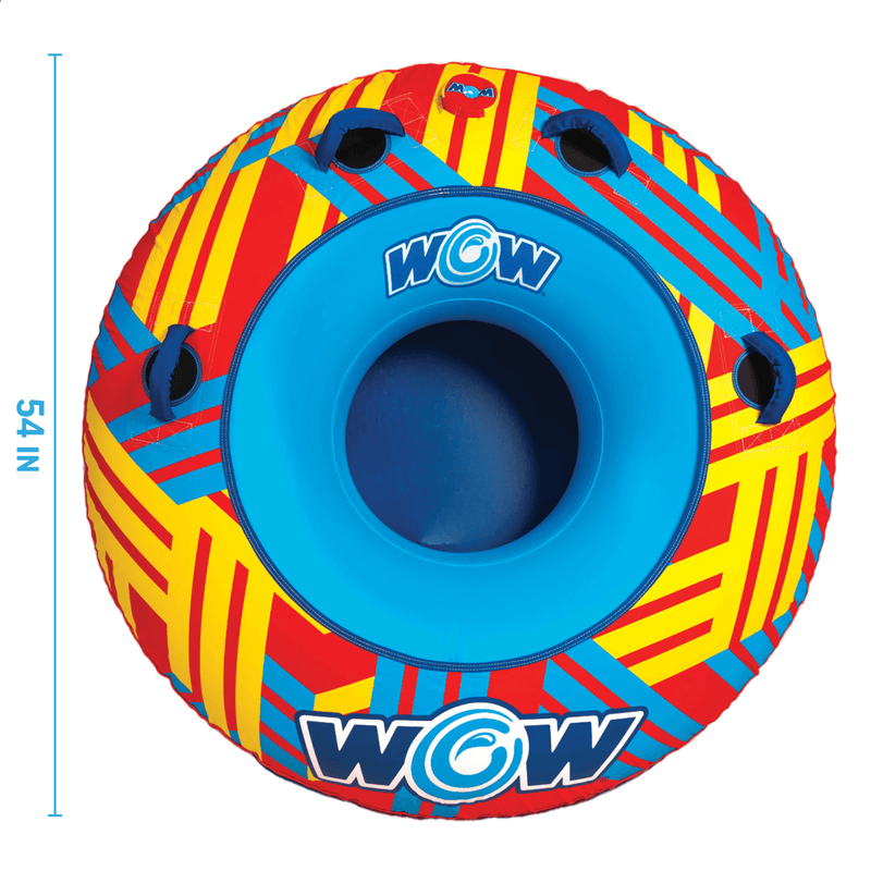 Load image into Gallery viewer, WOW Watersports Tracer Snow Tube Towable for Summer and Winter Action
