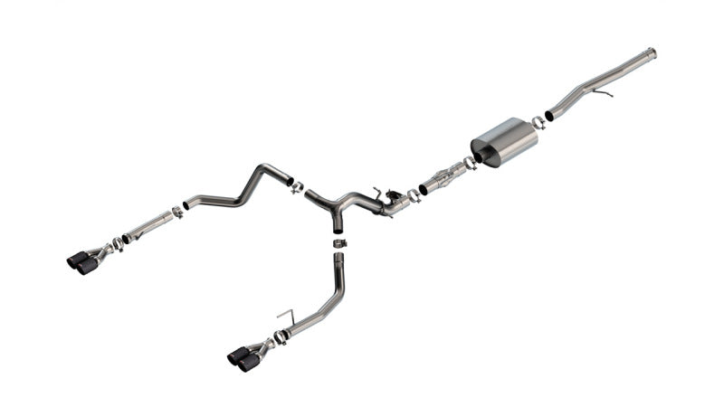 Load image into Gallery viewer, Borla 2024 Chevy Silverado 1500 6.2L V8 ATAK Catback Exhaust w/ Simulator - CF Black Anodized

