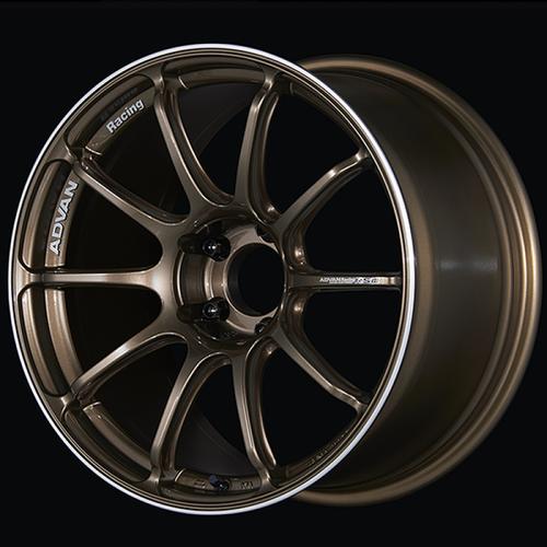 Advan RSIII 18x10.5 / +15 Offset / 5x114.3 / 73mm Bore / Umber Bronze Metallic and Ring YA38L15EUAR