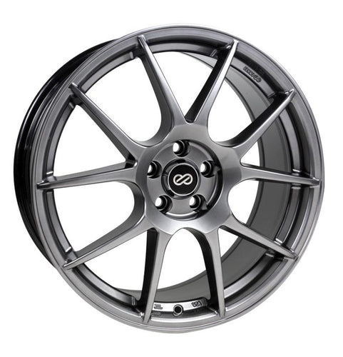 Enkei YS5 18x8 5x100 45mm offset 72.6mm Bore Hyper Black