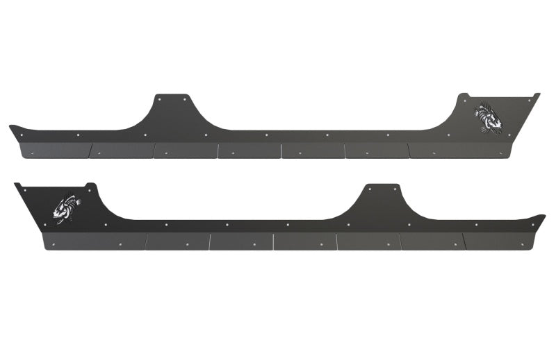 Load image into Gallery viewer, Fishbone Offroad 07-18 Jeep Wrangler JK 4 Door Rocker Guards Scale Armor
