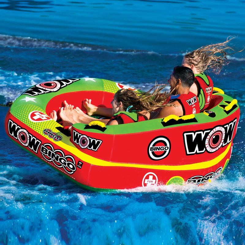 Load image into Gallery viewer, WOW Watersports Bingo 1-3 Person Towable Water Tube
