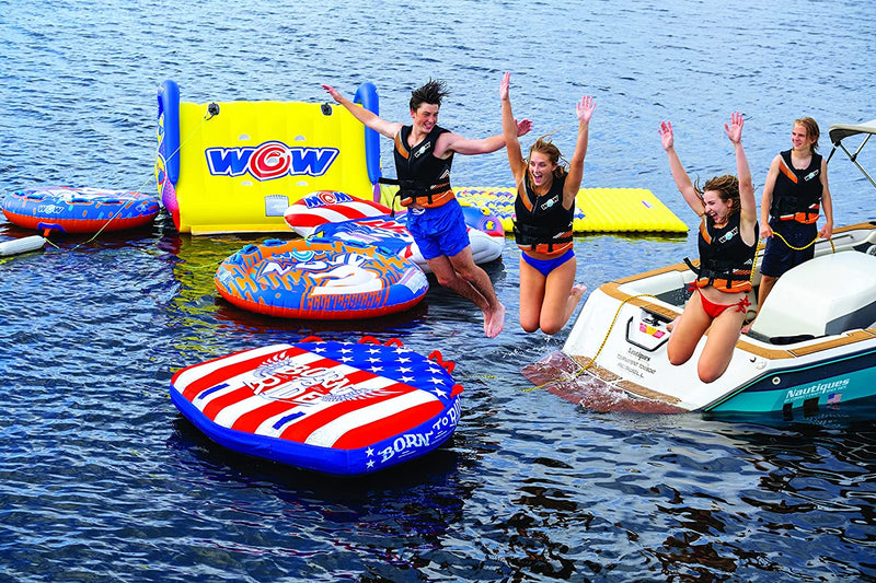 Load image into Gallery viewer, WOW Watersports Born to Ride 3 Person 3P Towable
