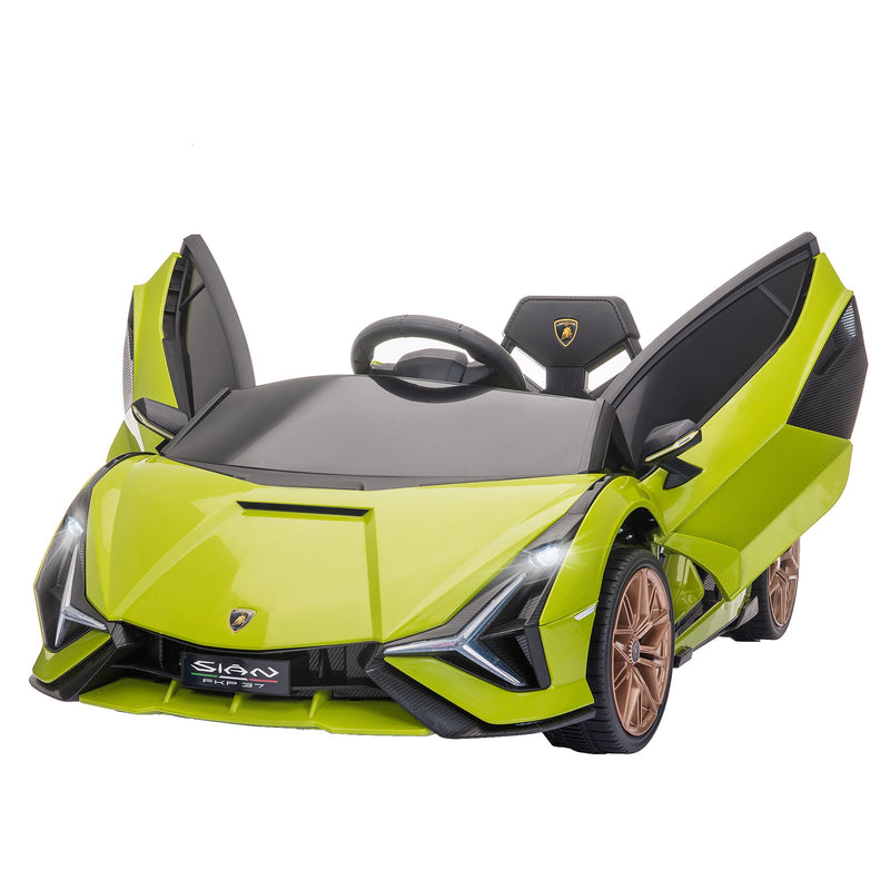 Load image into Gallery viewer, Lamborghini SIAN 12V Kids Electric Ride On Car Toy with Remote Control
