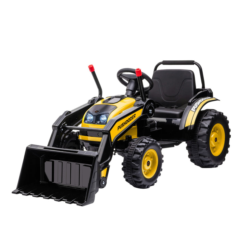 Load image into Gallery viewer, Excavator 6V Battery Tractor with Music and Headlight for Kids&#39; Riding Fun
