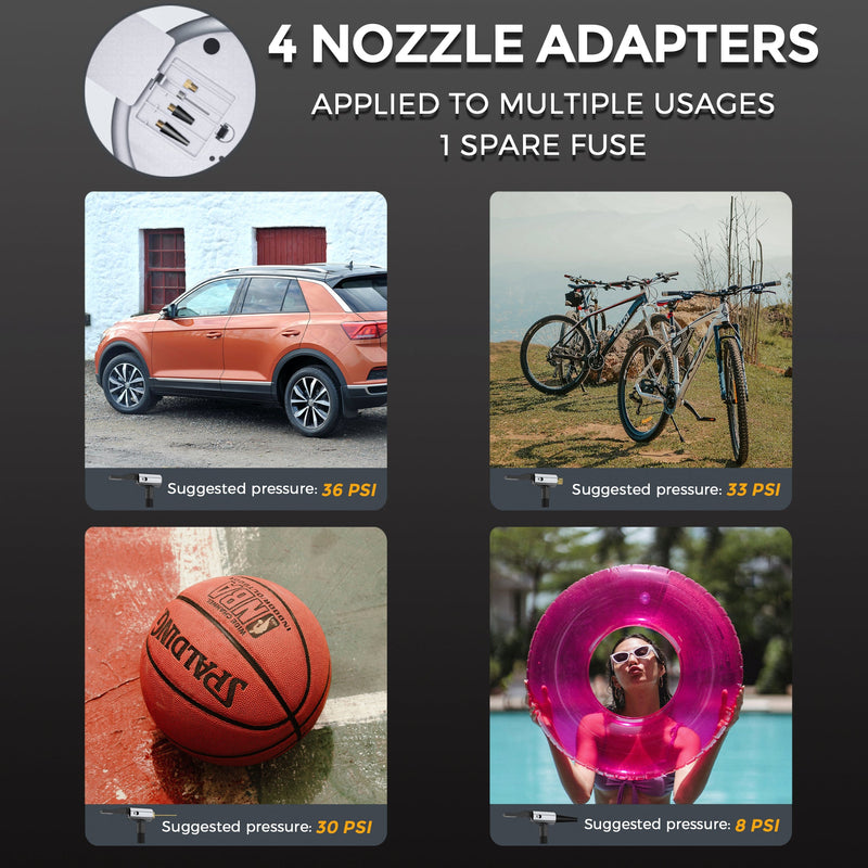 Load image into Gallery viewer, Retractable Car Tire Inflator

