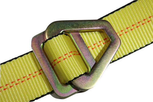 2" x 8 Ft Axle Wrap Auto Tie Down Ratchet Straps w/ Snap Hooks YELLOW | 4 PACK