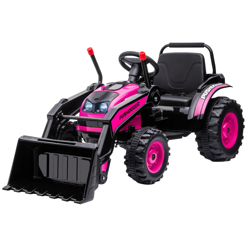 Load image into Gallery viewer, Excavator 6V Battery Tractor with Music and Headlight for Kids&#39; Riding Fun
