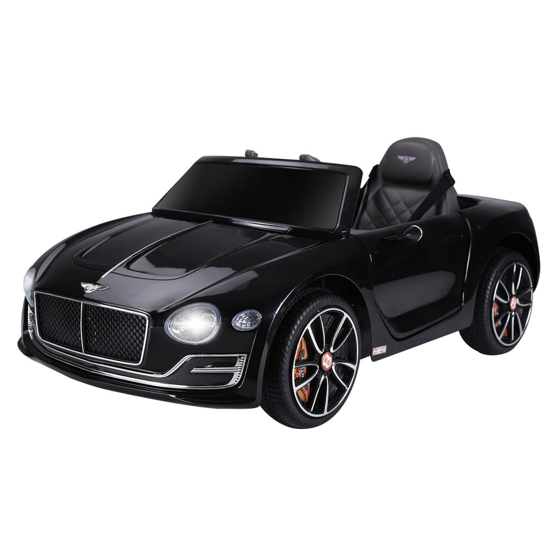 Load image into Gallery viewer, Licensed 12V Bentley Ride On Car for Kids with Parent Remote Control - Black
