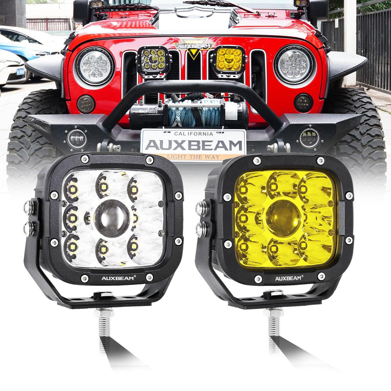 Load image into Gallery viewer, XP-ULTRA Series 5 Inch 110W 11000LM White/Amber LED Driving Lights Pods Light
