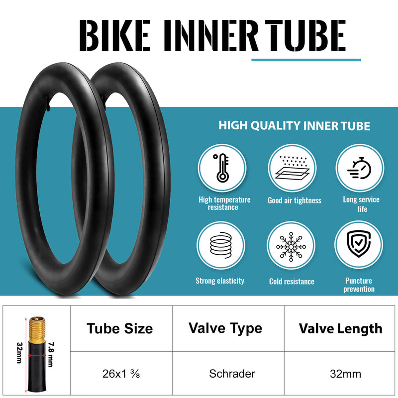 Load image into Gallery viewer, Path Bike Tube - 26×1 3/8 inch
