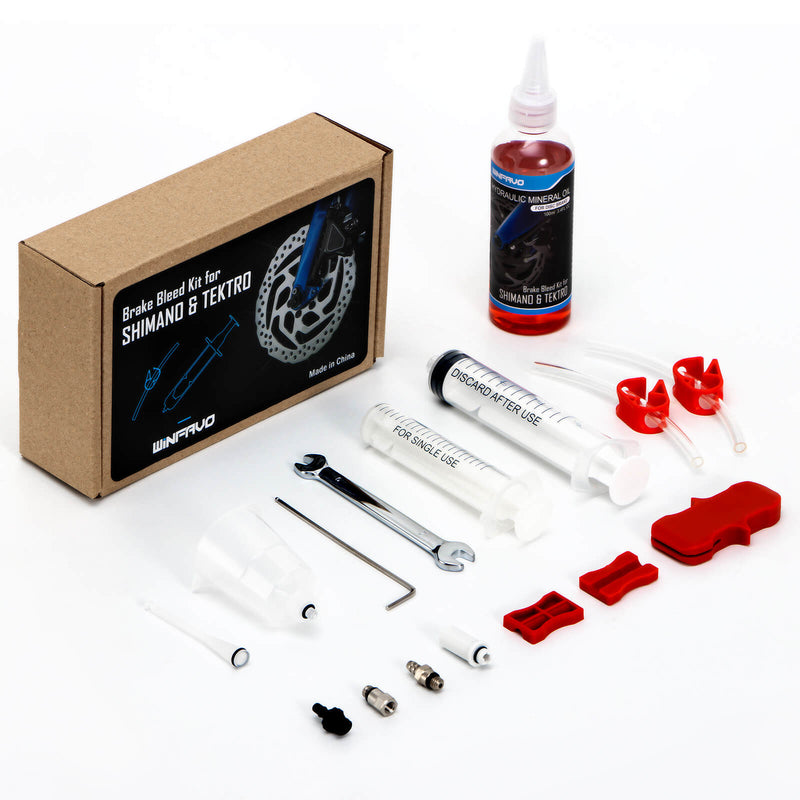 Load image into Gallery viewer, Bike Hydraulic Brake Bleeding Kit For Shimano, Tektro
